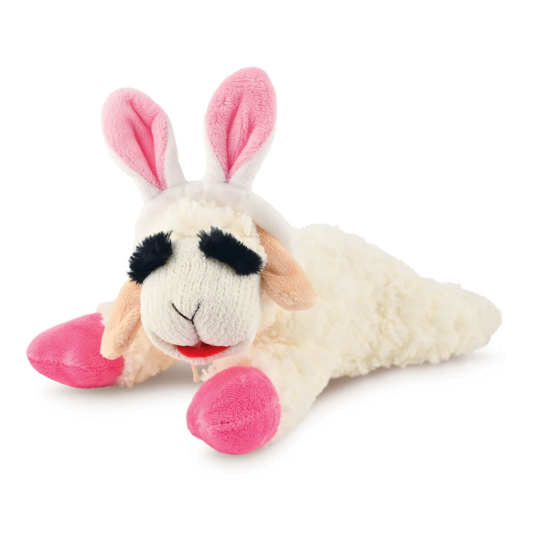 Easter Lamb Chop Dog Toy (with Ears), 10"