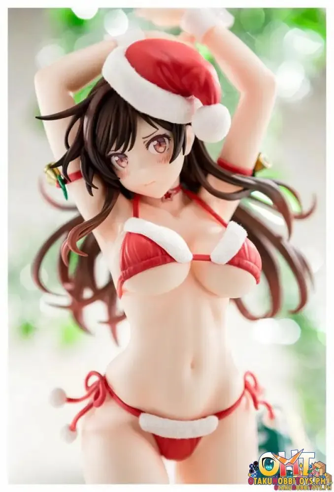 Hakoiri Musume Rent-A-Girlfriend 1/6 Chizuru Mizuhara Santa Bikini de Fuwamoko Figure 2nd Xmas