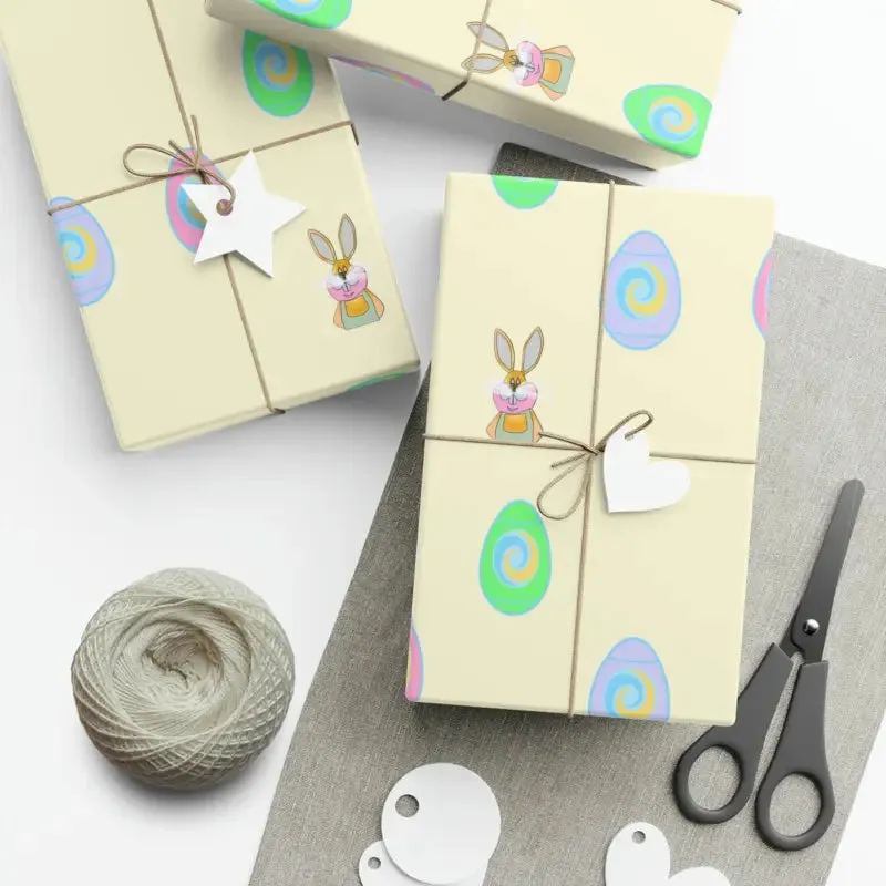 Hare Raising Easter Bunny Gift Wrap Papers Extravaganza