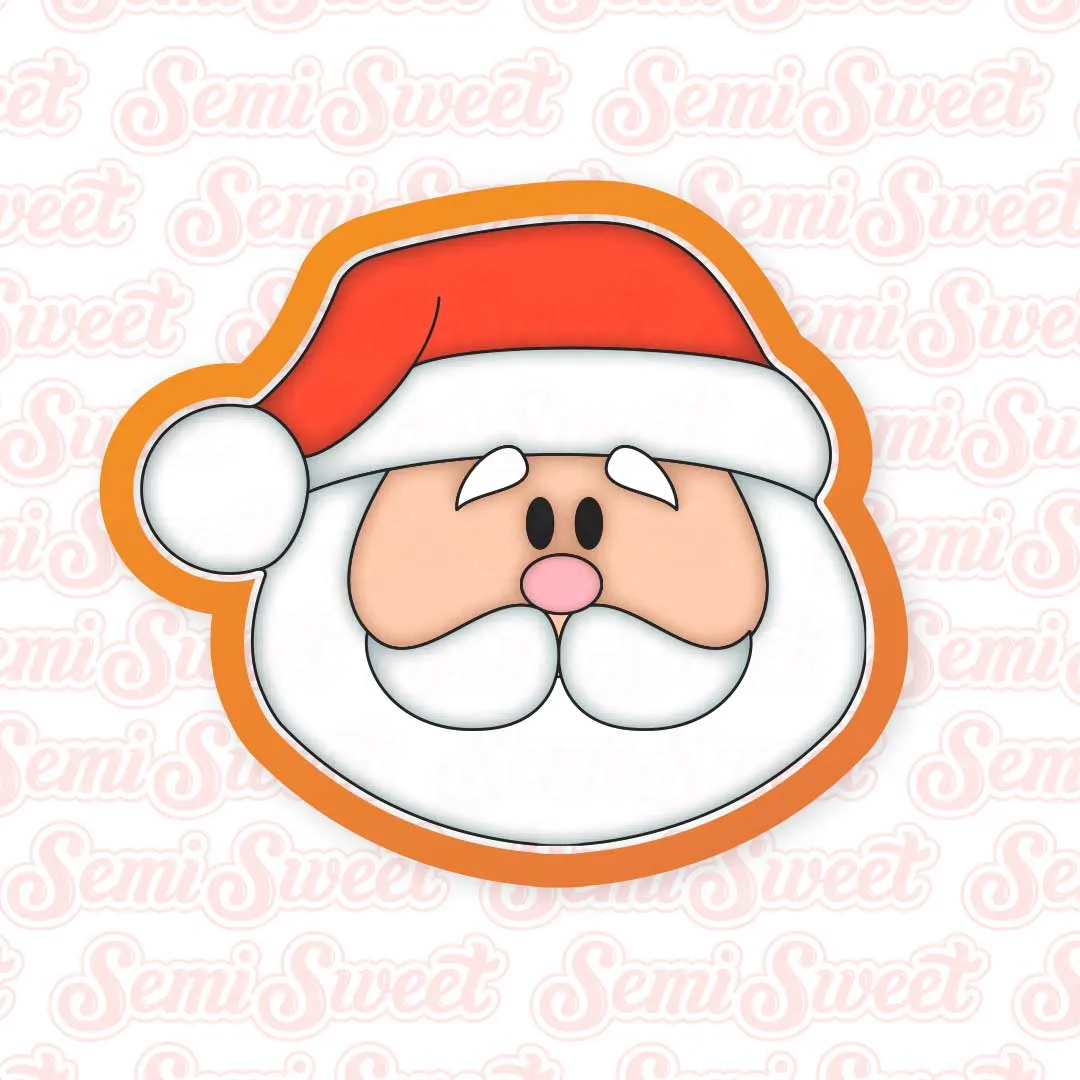 Santa Head Cookie Cutter