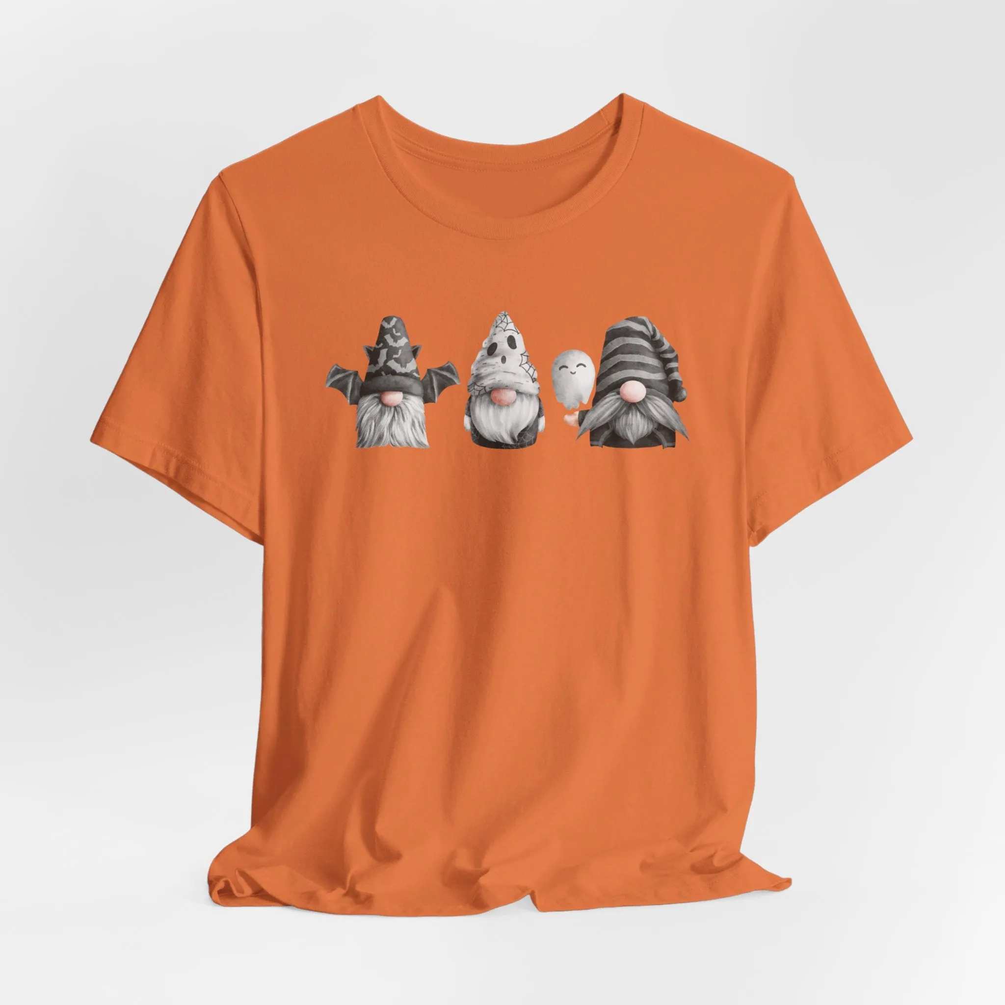 Spooky Gnome Trio Halloween Cozy T-Shirt